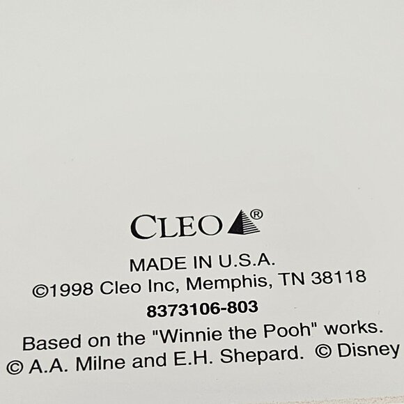 Vintage 1998 Cleo Winnie the Pooh Happy Holidays Cards (13 Cards/13Envelopes) - Picture 7 of 7